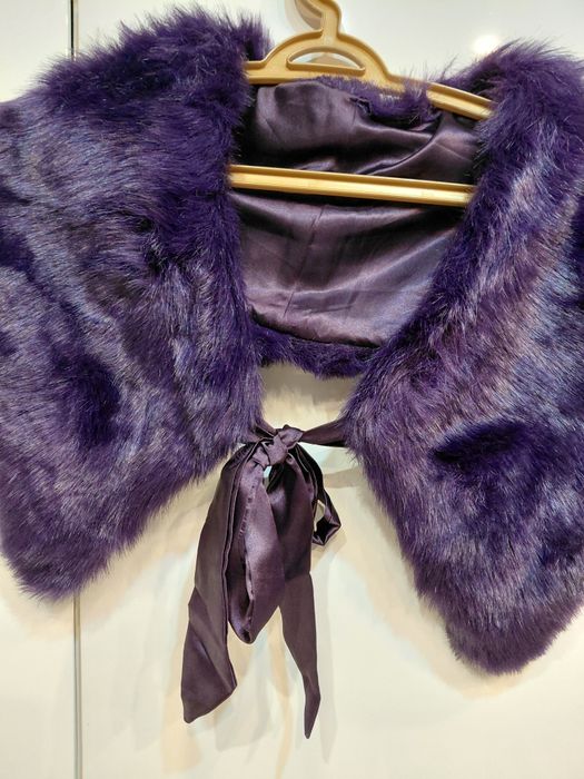 Bolerko ze sztucznego futerka