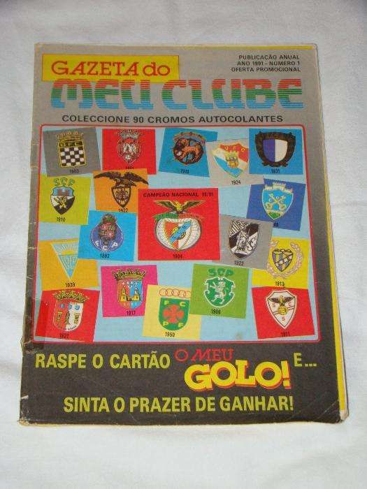 Caderneta "Gazeta do meu clube" 1991