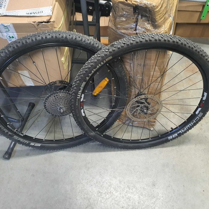 Koła rowerowe 29 cali komplet ,tarcze ,kaseta 10 rz