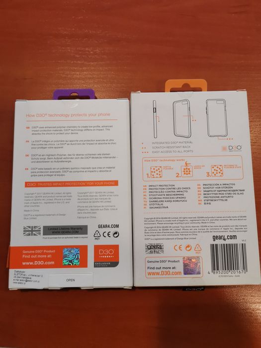 2szt Etui plecki case gear4 do Apple iPhone 6 6s 7 8 SE 2020 ,2022