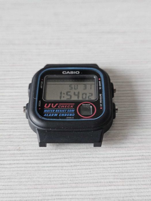 Casio UV-100 z 1987 - NOS - koperta i modul 508 - na czesci