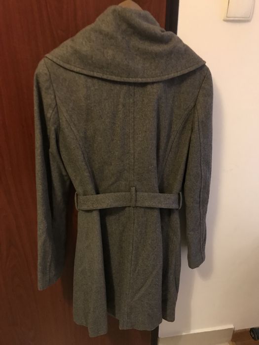 SISLEY Płaszcz szary