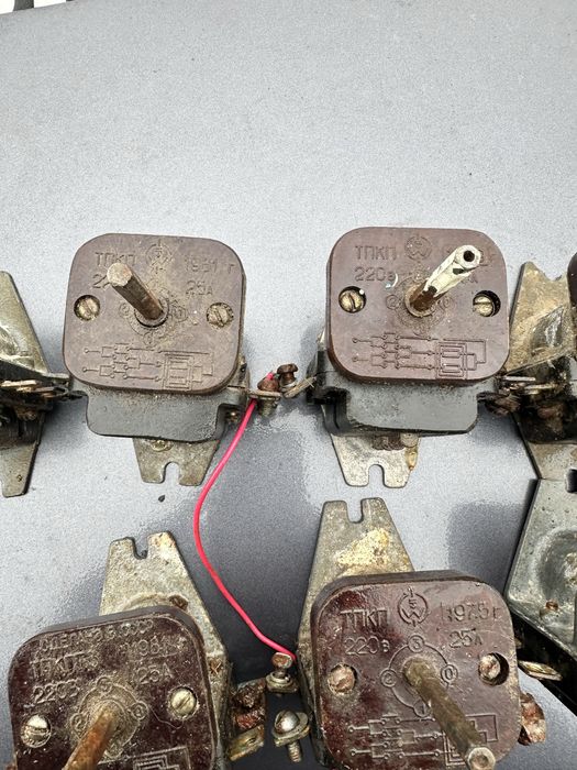 Перемикач ППКП ТПКП 25 А