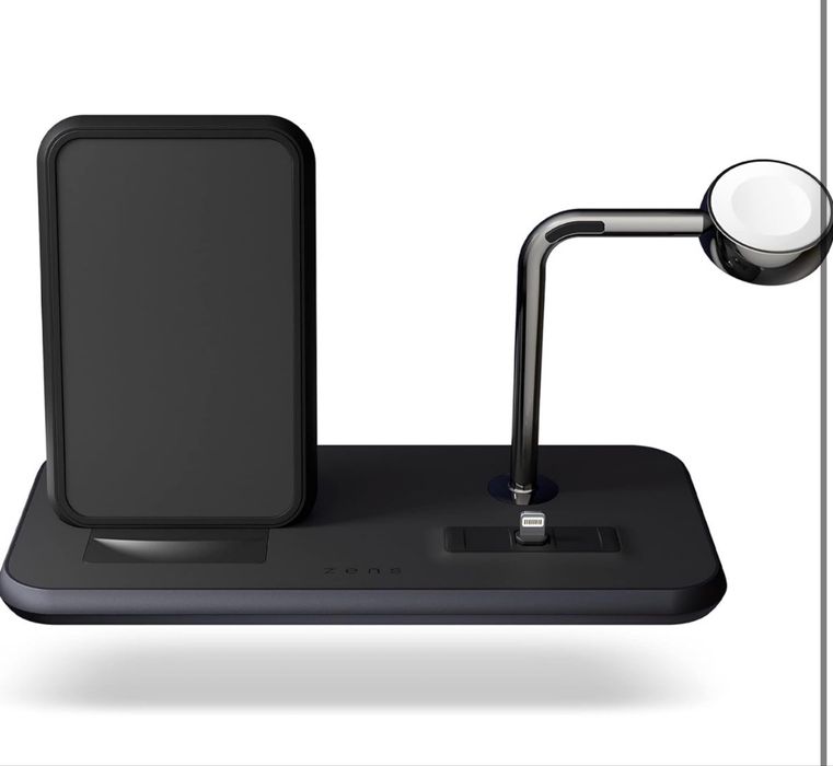 Бездротова зарядка док станція 3 в 1