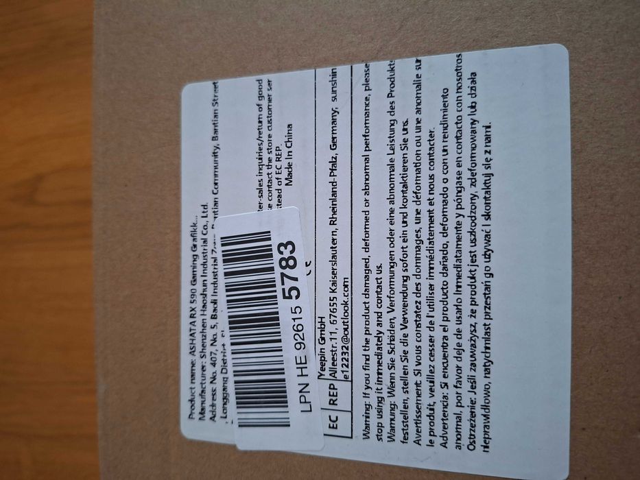 Karta Graficzna AMD Radeon RX 590 8GB GDDR5 | 256-bit | Gaming