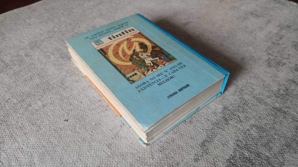 Livro de Revistas Tintin vintage
