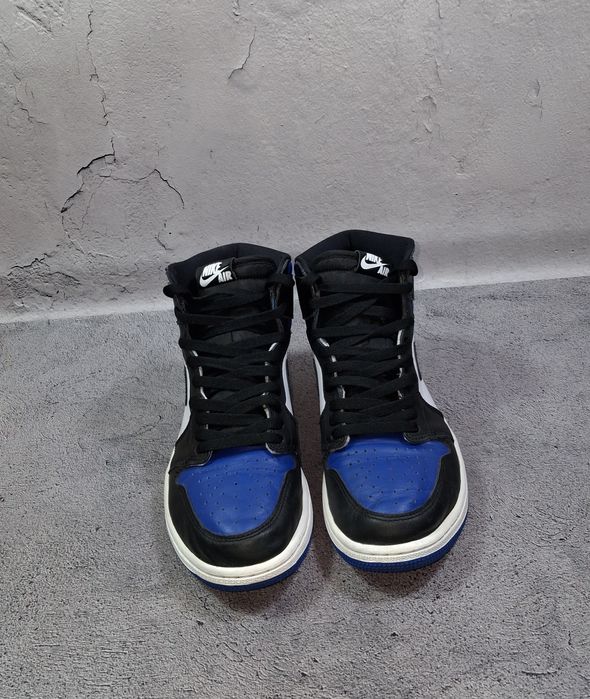 Кроссовки Air Jordan 1 Retro Royal Toe кожаные баскетбольные 4 6