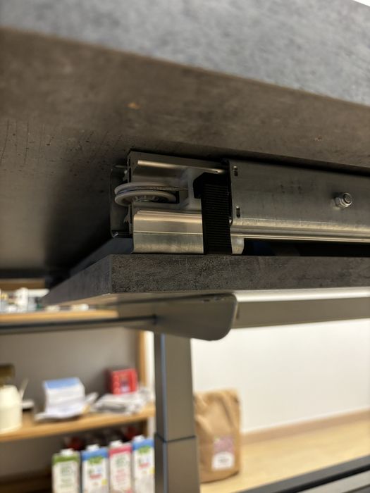 Stół ława szary rozkładany Mazzoni