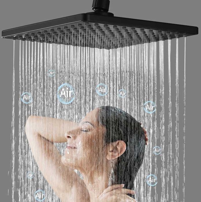 Coluna Duche Termostática PRETA Mate | NOVA!