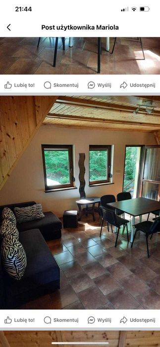 Domek letniskowy 8 osobowy Skorzęcin wolne terminy od 17go