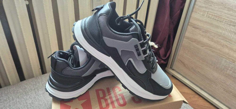 Buty Big Star rozmiar 41 czarne nowe cena 100zł.