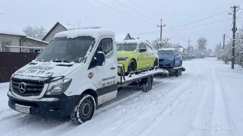 Послуги евакуатора по Чернівцях, лафет лавета перевезення авто