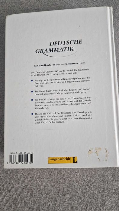 Książka Deutsche Grammatik Helbig Gerhard Buscha Joachim