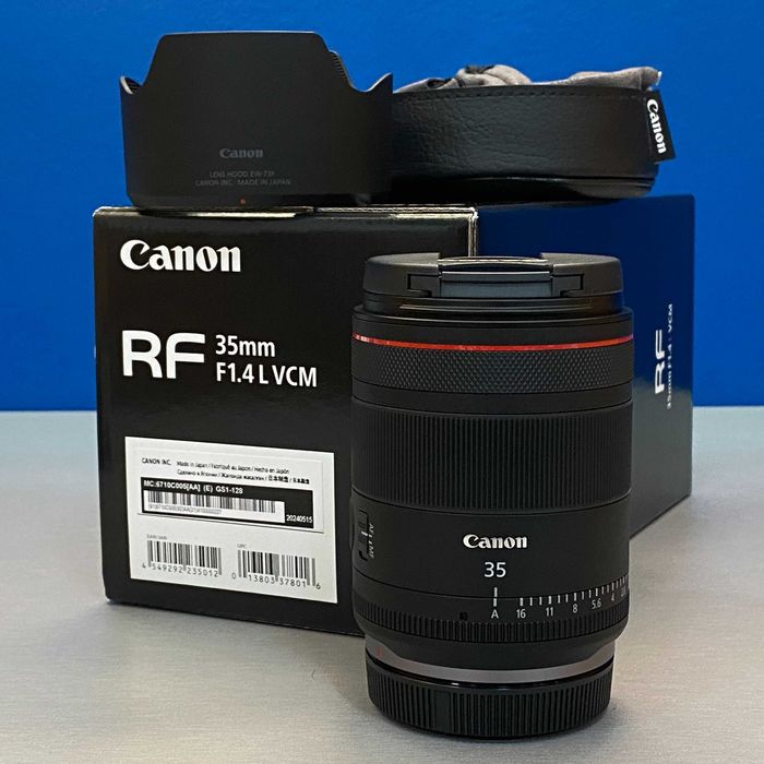 Canon RF 35mm f/1.4 L VCM | NOVA | 3 ANOS DE GARANTIA