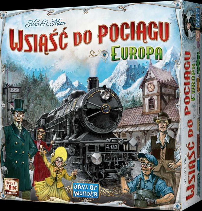 Wsiąść do Pociągu: Europa sklep Wawa PlanszON szybka wysyłka