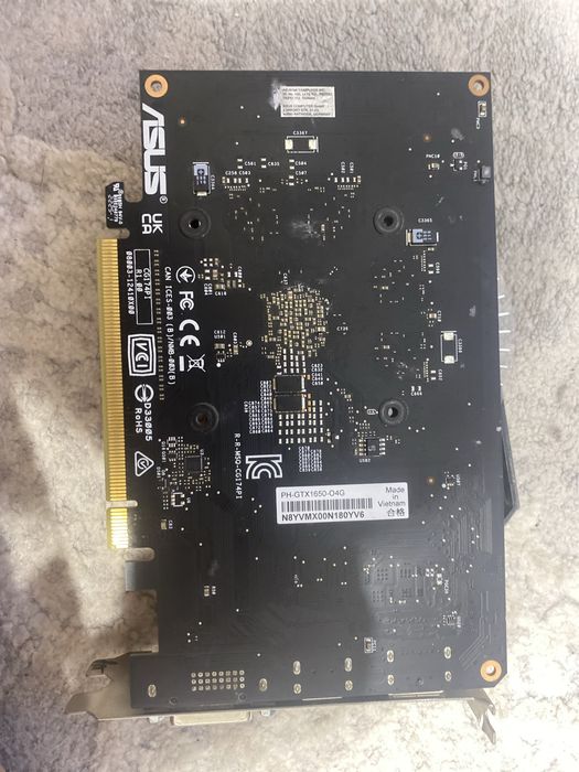 Продам nvidia gtx 1650