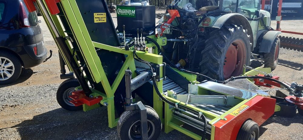 Kombajn do zbioru jabłek