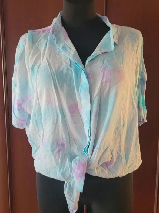 Kolorowa koszula oversize