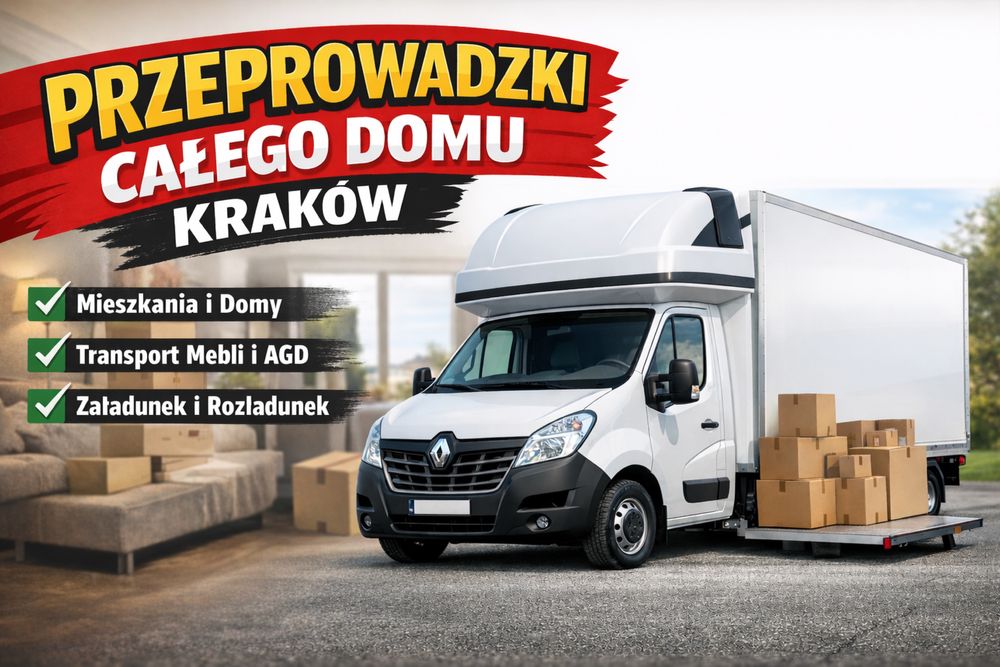 PRZEPROWADZKI Całego domu/Biura Polska/Za granicę