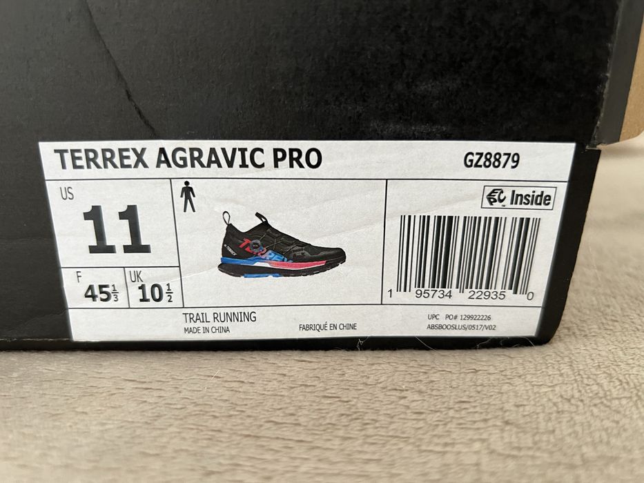Adidas Terrex Agravic PRO Trail 11US New