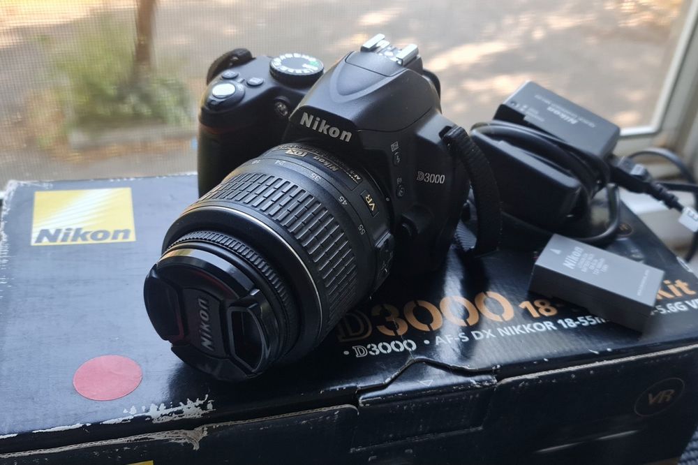 Фотоапарат Nicon D3000