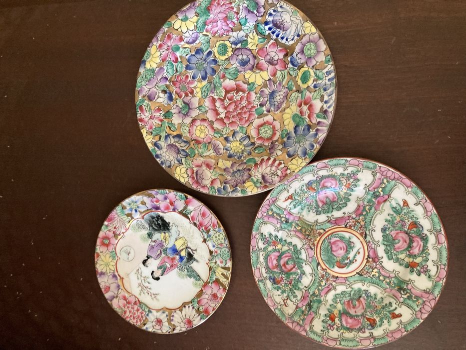 Pratos de loiça Macau