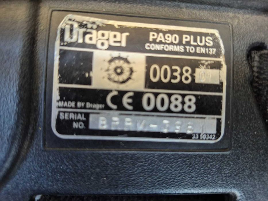 Перевіряний та заправлений Апарат стисненого повітря PA90 PLUS