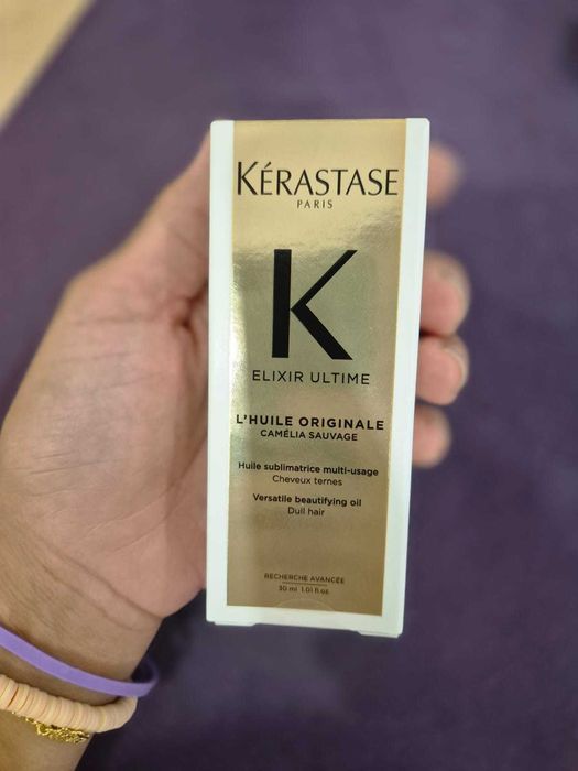 Kérastase Elixir Ultime Óleo toque final de luxo brilho deslumbrante