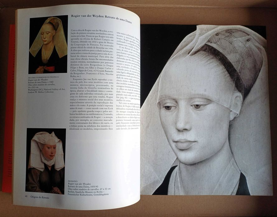 Livro “A Arte do Retrato” de Norbert Schneider, edição Taschen.