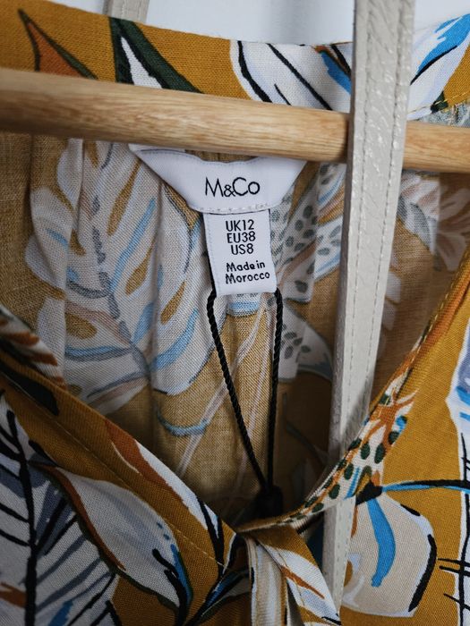 Bluzka M&Co nowa wiskoza M na L