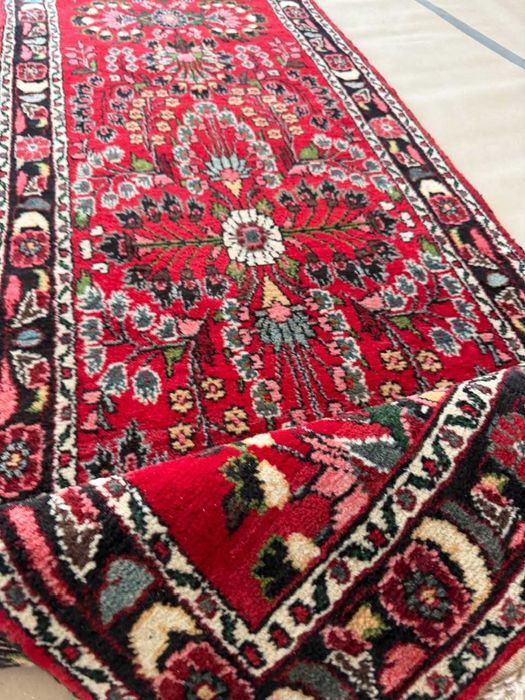 Nowy Chodnik Dywan Perski Wełniany Iran Hamadan 600x80 galeria 15 tyś