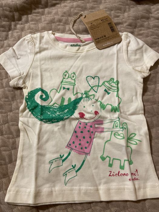 T-shirt bluzka koszulka endo 92cm