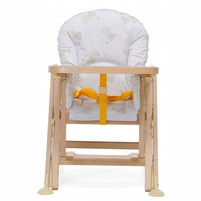 Foppapedretti krzesełko do karmienia Lite Drewno