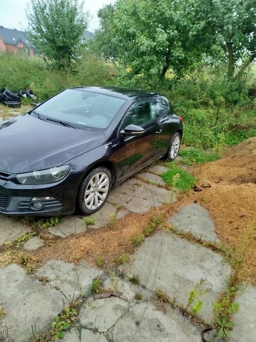 Scirocco uszkodzony