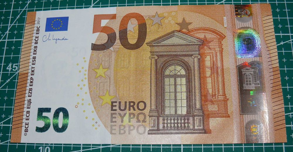 Europejski Bank Centralny 50 Euro 2017 P.29 -UNC
