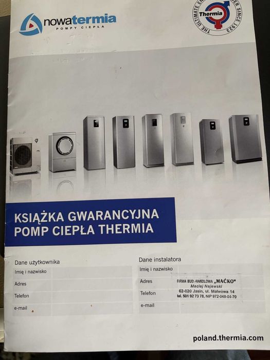 Pompa ciepła- Thermia iTec Eco 12kW