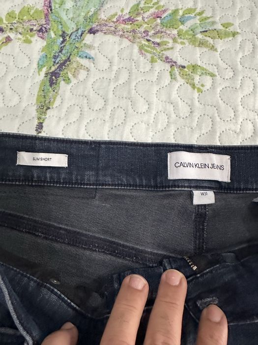 Calvin Klein calcões de ganga