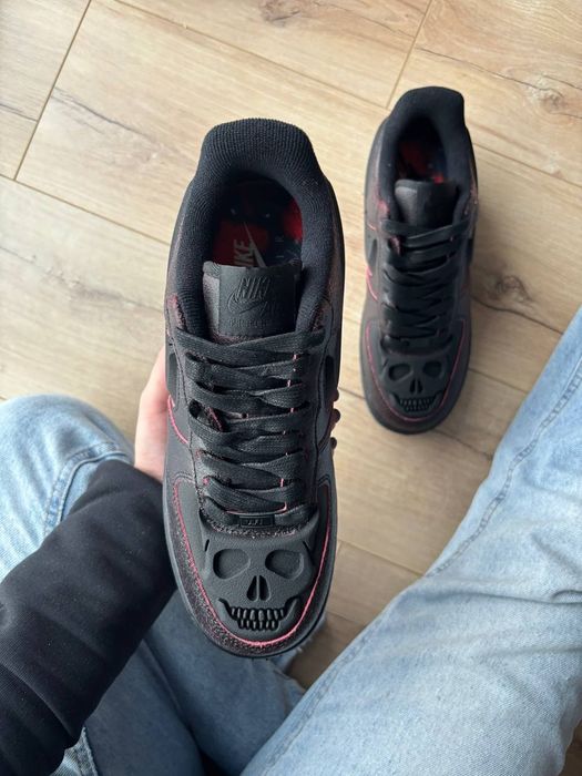 Nike Air Force 1 Low Halloween Skull