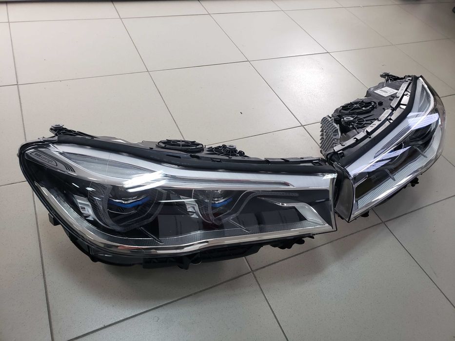 Фари BMW 7 G11 G12 LCI LASER | Адаптивні | ОРИГІНАЛ, замінені корпуси
