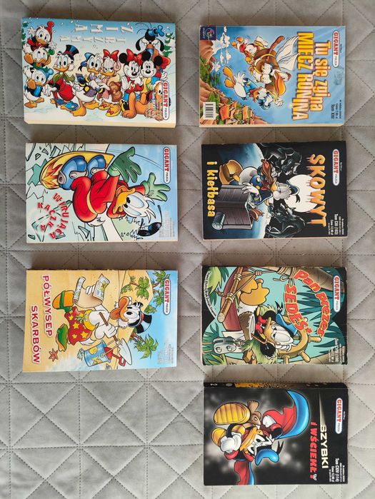 Kaczor Donald – 57 komiksów | Gigant, MegaGiga, Mamut | 1992–2014