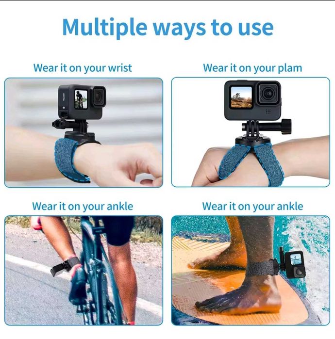 Opaska TELESIN na nadgarstek dla GoPro Insta360 Osmo Action