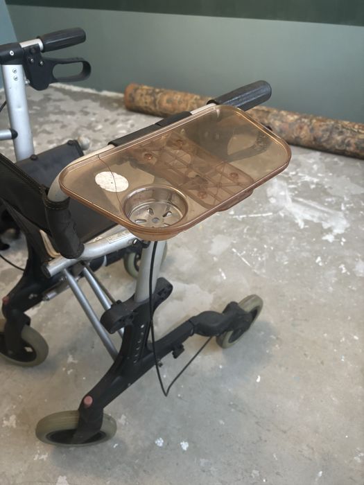 Balkonik chodzik na kolkach prawie terenowy