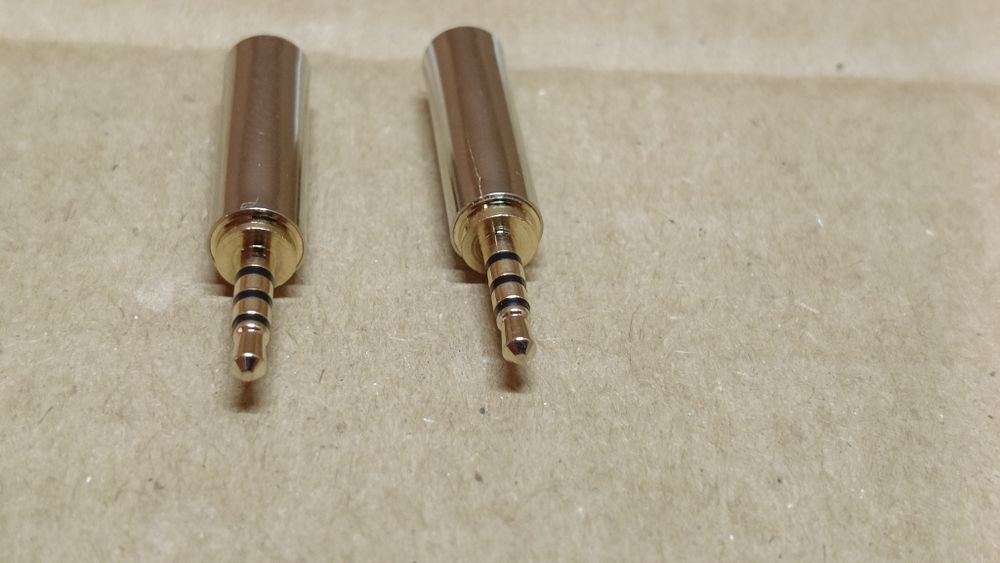 Aiivioll 2-pak 2,5 mm męski na 3,5 mm żeński