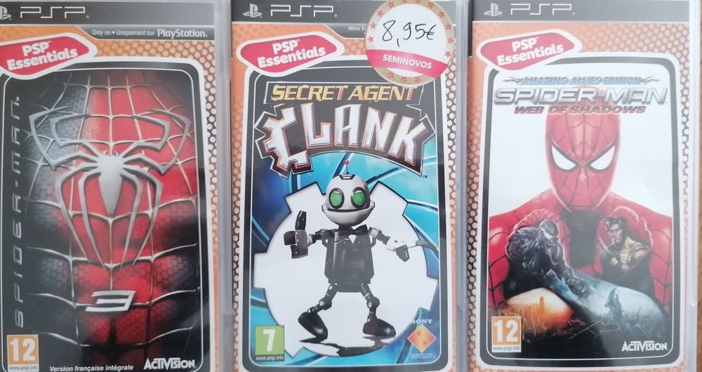 Jogos PSP Usados (Unidade)