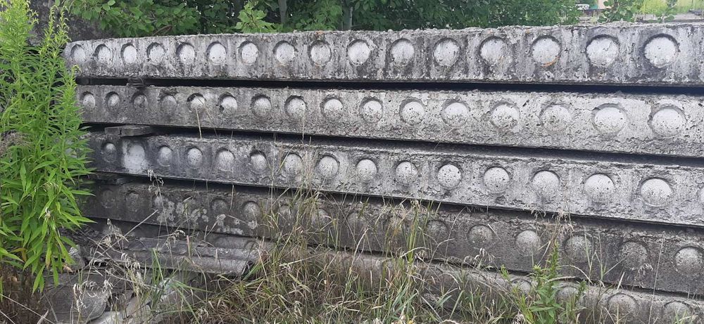 Плити перекриття 6.30 Плити перекриття 6 метрові. Є посилені.