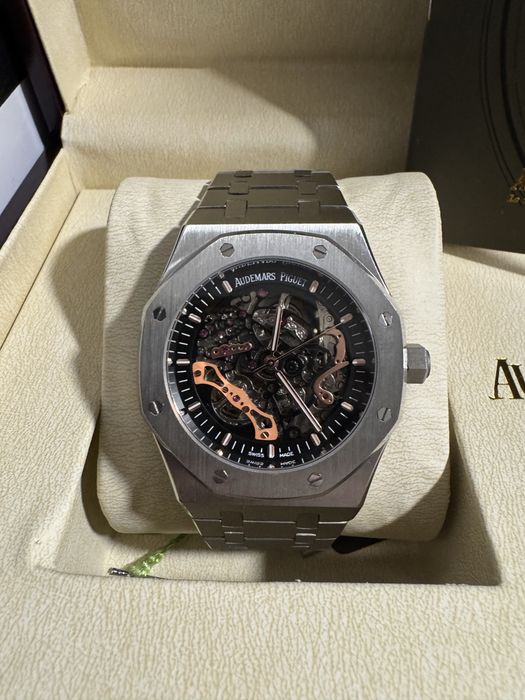 Relogio Skeleton Audemars Piageth