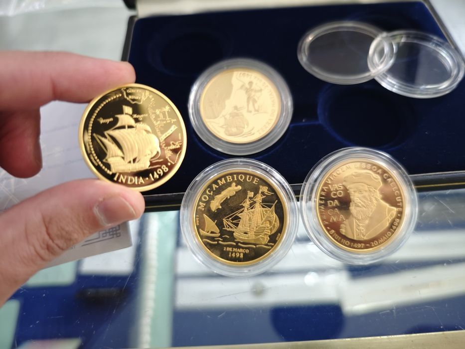 1998 – Moedas, IX série dos Descobrimentos em OURO