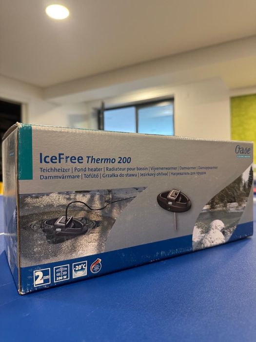 IceFree Thermo 200 - Aquecedor para lago peixes