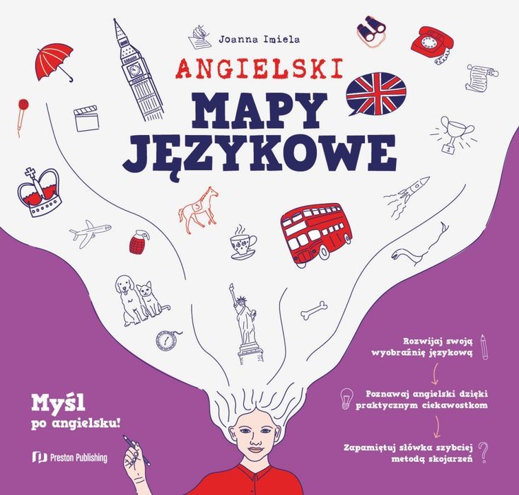 Angielski. Mapy Językowe Preston Publishing Nowa Nieużywana