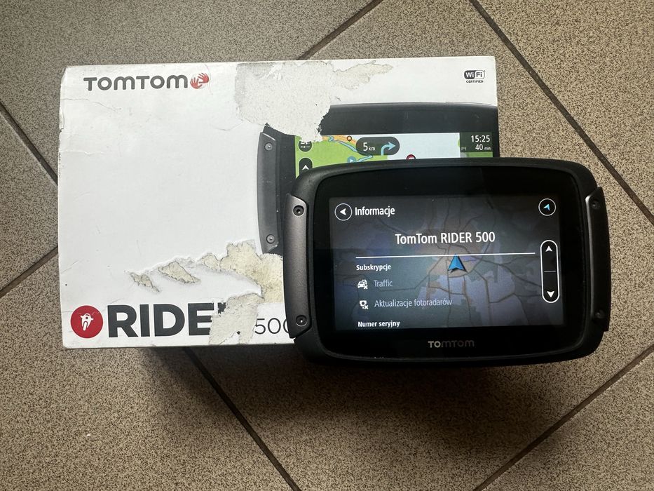 TomTom Rider 500 !